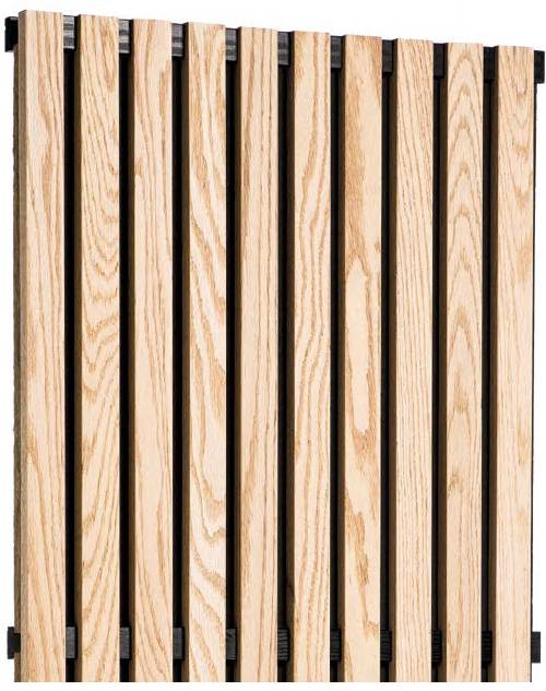 Linea 4 Wall - Solid Timber Acoustic Wall Cladding