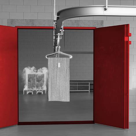 Stöbich System: ECClos®-D - Conveyor Fire Protection System