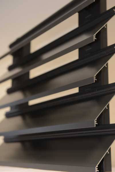 Aquarius X-LINE 75 - Architectural Aluminium Louvre System - Louvre System