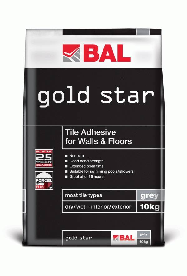 Gold Star - Tile adhesive