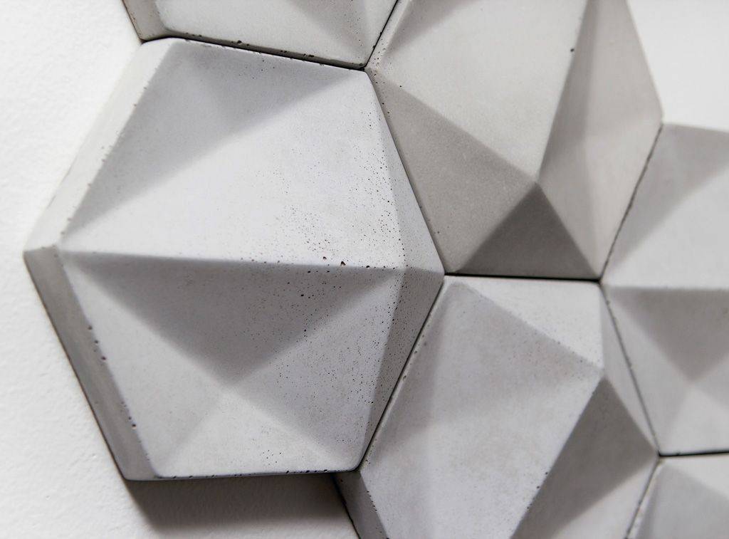 3D Decorative Concrete Wall Tiles