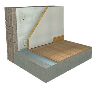 Isoliner Laminate Board - High mass thermal Insulation board