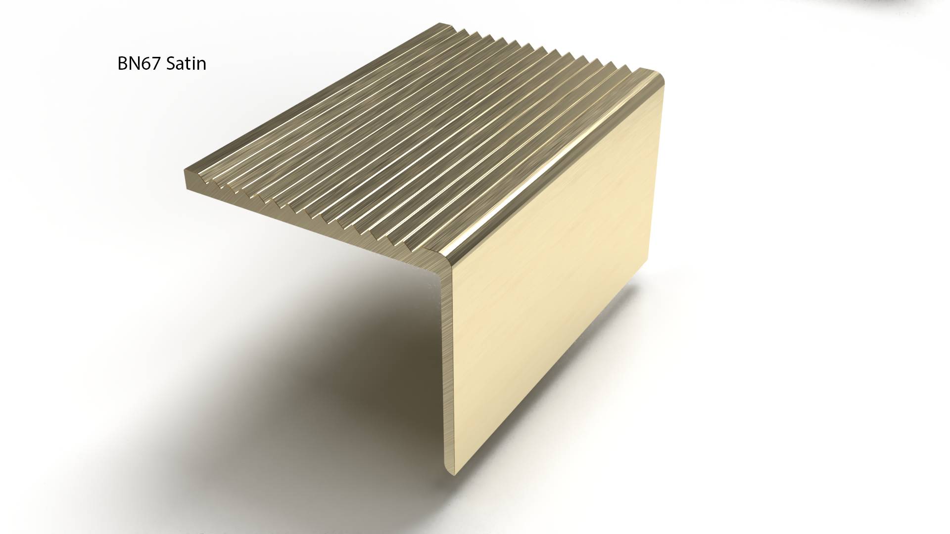 BN67 Brass Stair Nosings - Stair Nosings