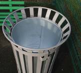 Flared Top Litter Bin