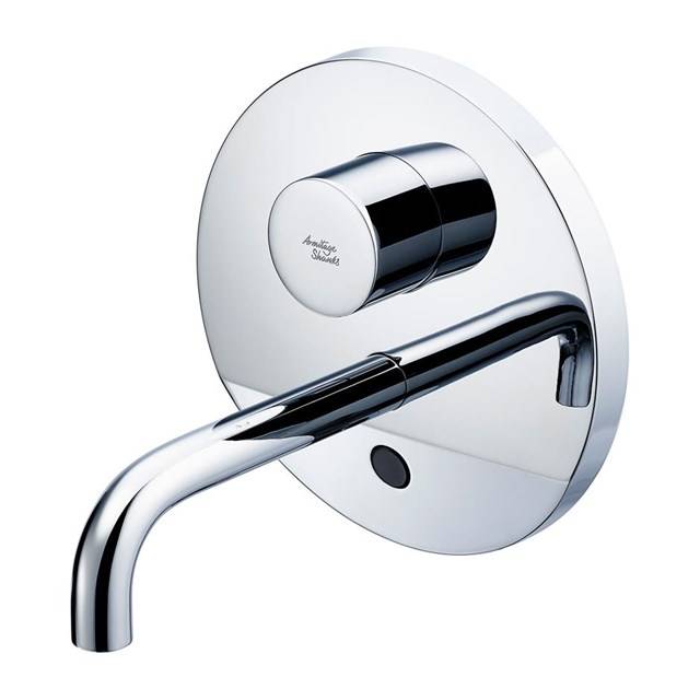 Sensorflow Wave Thermostatic Basin Mixer Built-In 150mm Spout With Set Temperature