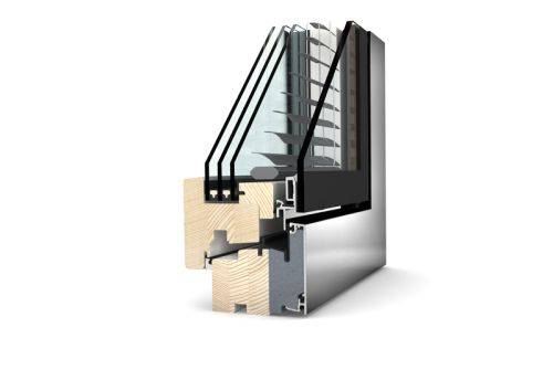 HV 350 Timber/ Aluminium Window