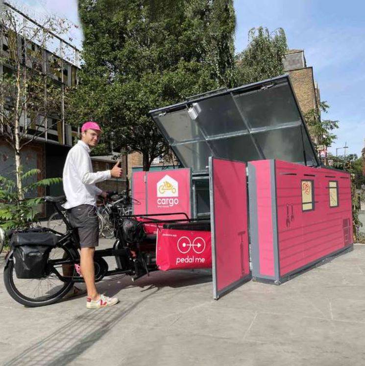 FalcoCargoBox Cargo Bike Locker - Secure cargo and cycle store