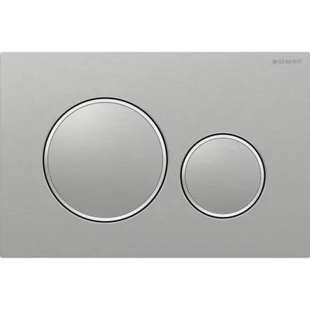 Geberit Sigma20 Flush Plate For Dual Flush, Round, Screwable