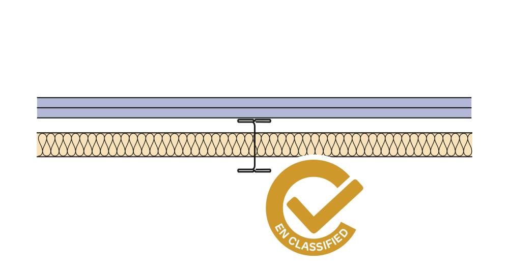 Siniat Independent Lining System IS60B(400)-212dB#0-25G