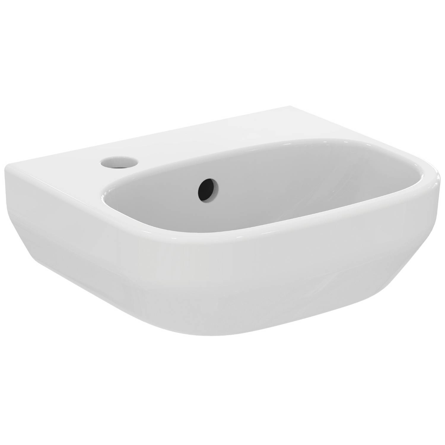 i.life A 35 cm Handrinse Basin, Left Hand - Washbasin