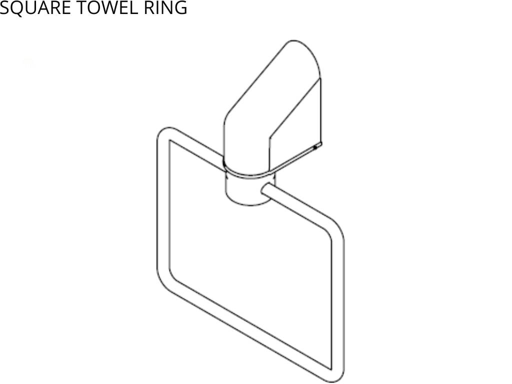 Anti-Ligature Towel Ring