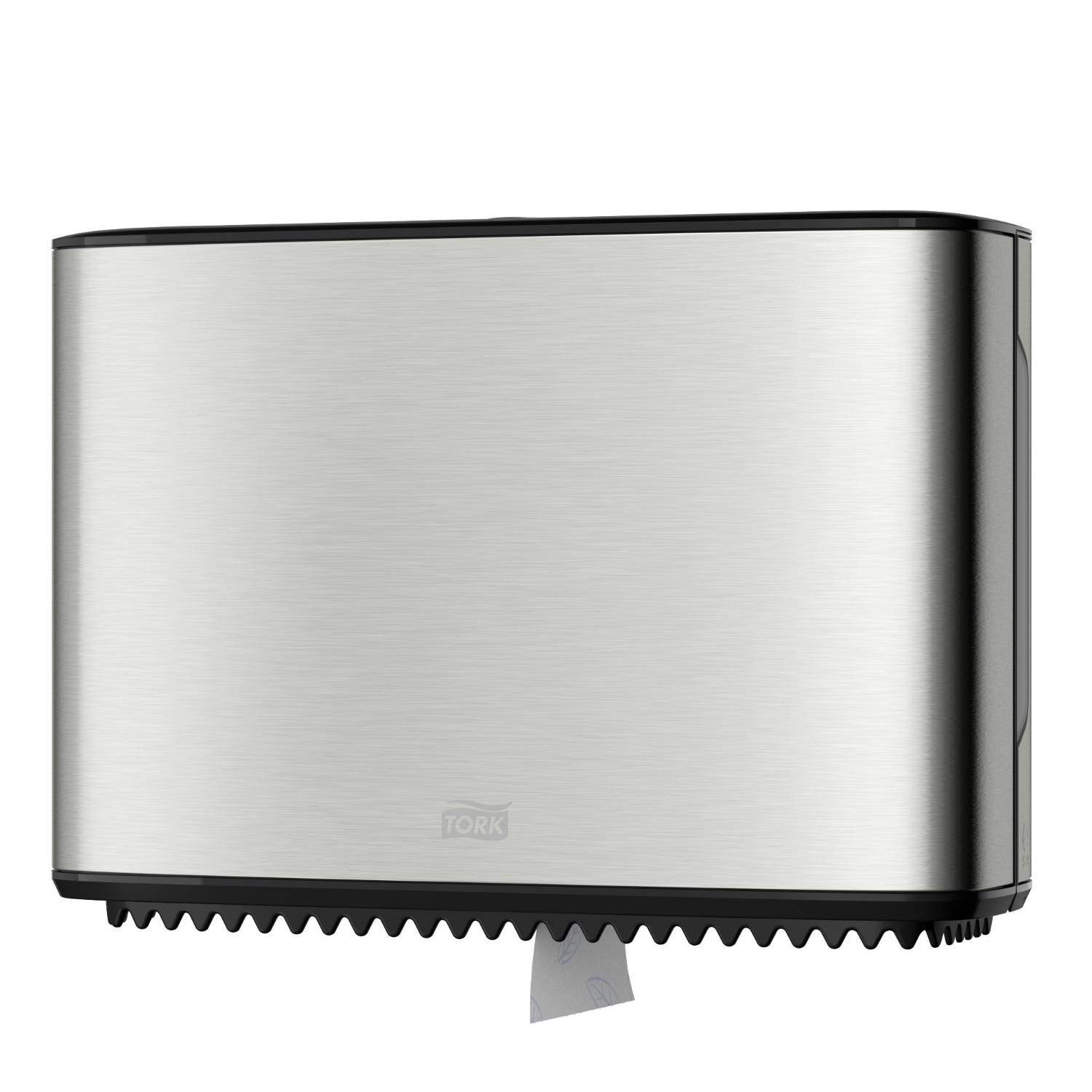 Tork Mini Jumbo Toilet Roll Dispenser in Image Design -Stainless Steel