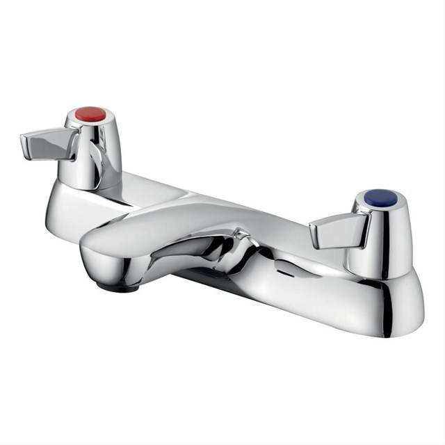 Sandringham 21 Dual Control Two Hole Bath Filler Lever