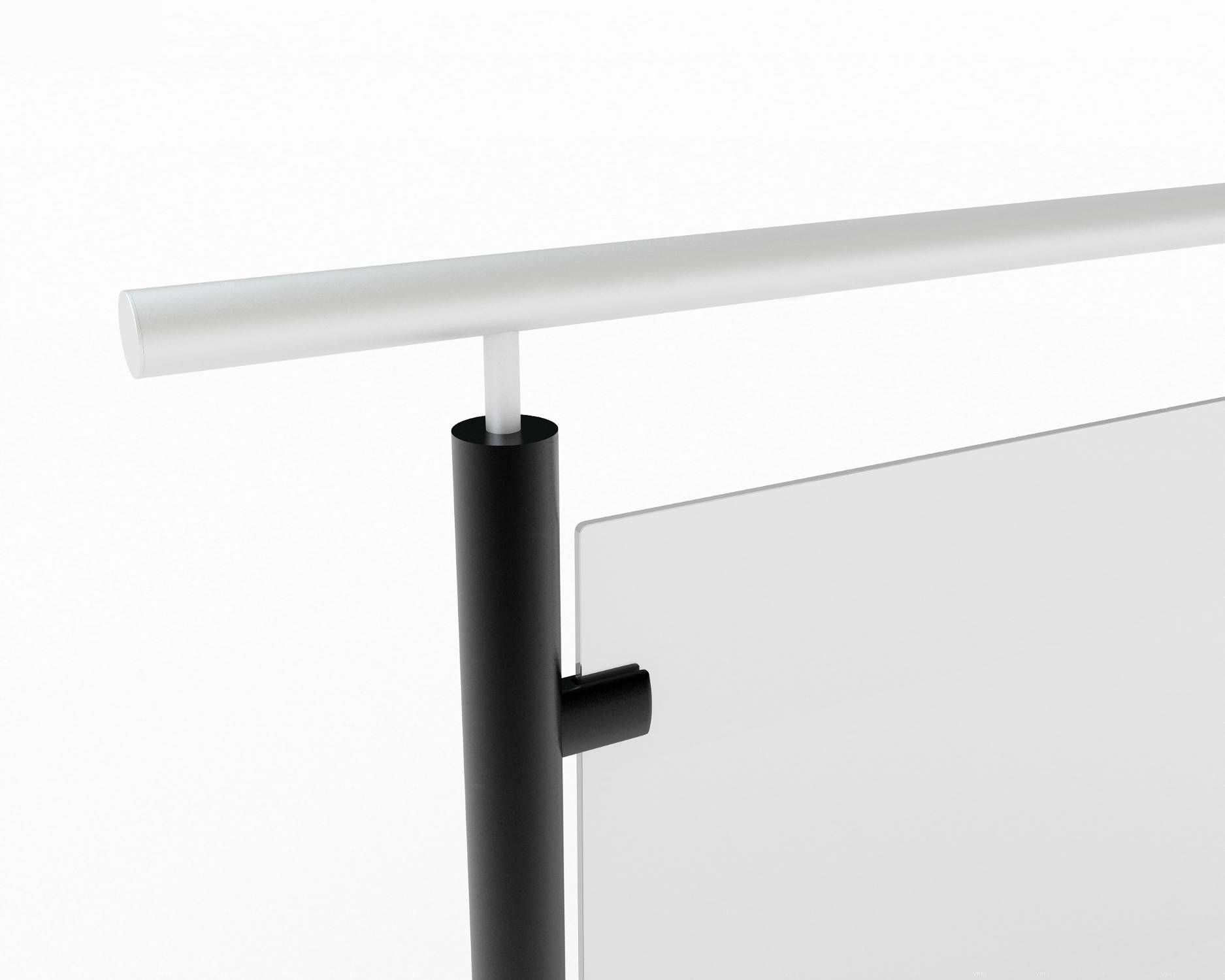 Duplex® Balustrade With Centric Stanchions