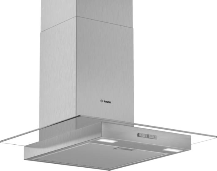 Series 2 Straight Glass Chimney Hoods, 60cm & 90cm Width Options