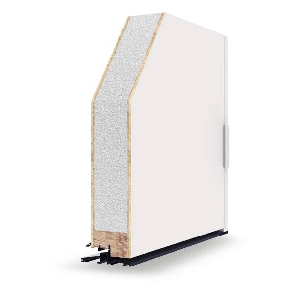 S305A/T Inward Open Timber / Alu-Clad Timber Panel Entrance Door