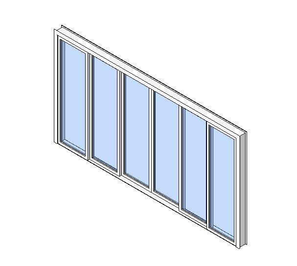 Exterior Telescopic Double Door