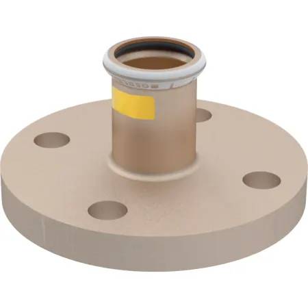 Geberit Mapress Copper Flange PN 10/16, With Pressing Socket (Gas)