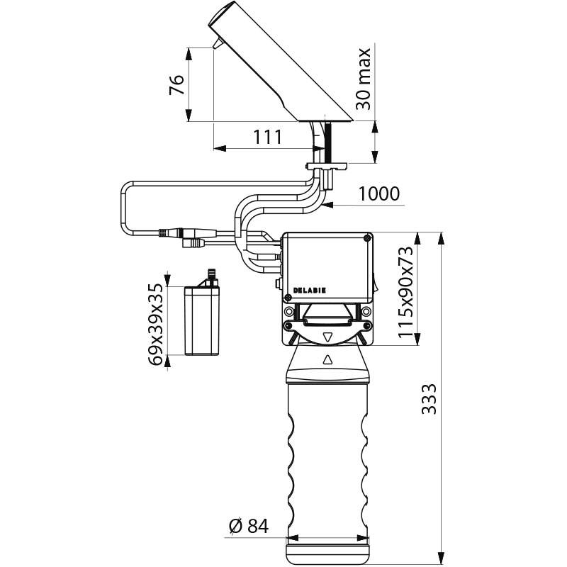 TEMPOMATIC 4 Soap Dispenser