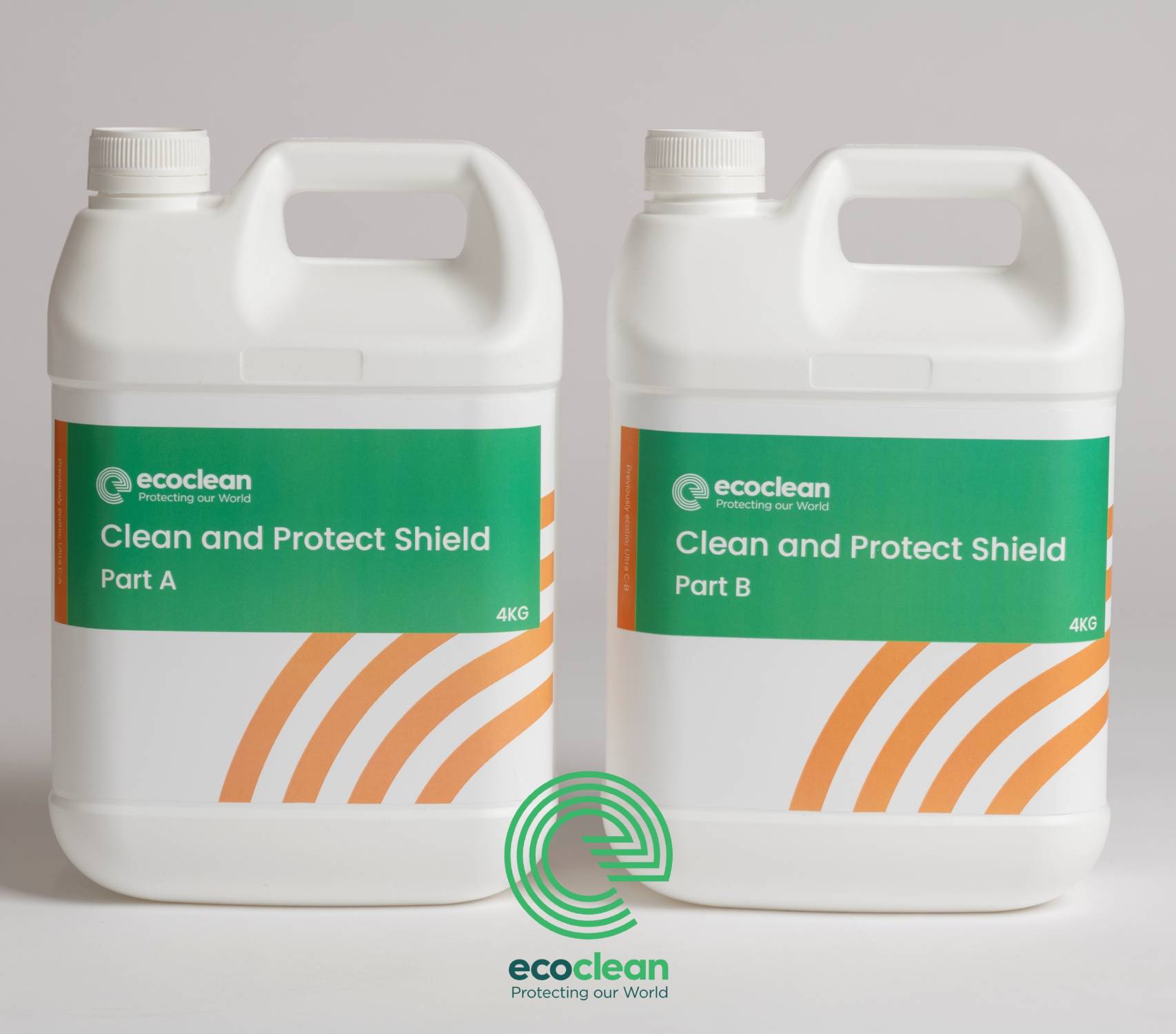 ECOCLEAN Clean and Protect Shield - Ion exchange catalyst coating.