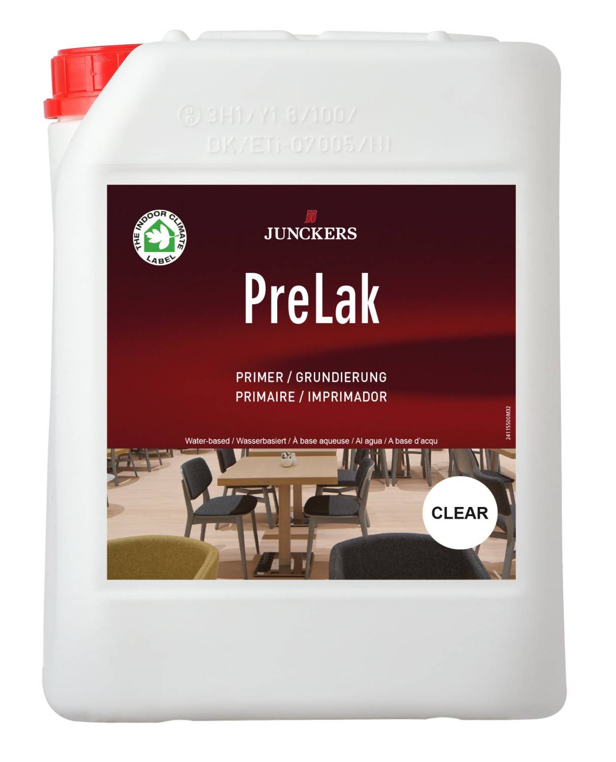 PreLak wood floor primer WaterBased Primer Junckers Ltd NBS Source
