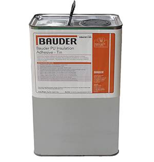 Bauder PU Insulation Adhesive - Tin - Foaming Moisture-Curing Polyurethane