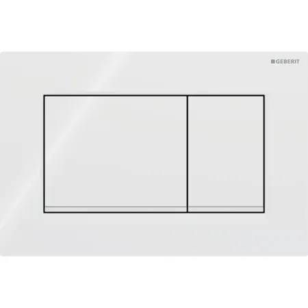 Geberit Sigma20 (Ex Sigma30) Flush Plate For Dual Flush, Square