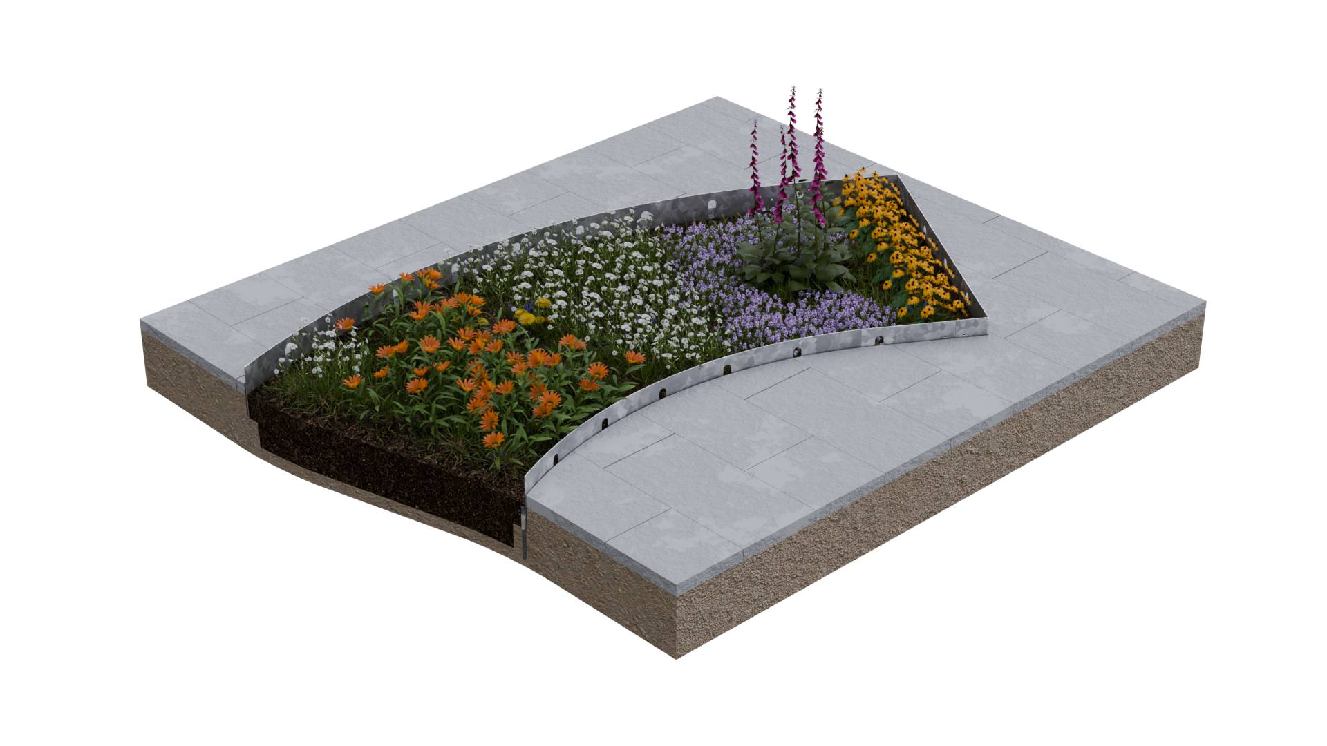 Kinley RainEdge Steel Edging - Landscape Edging