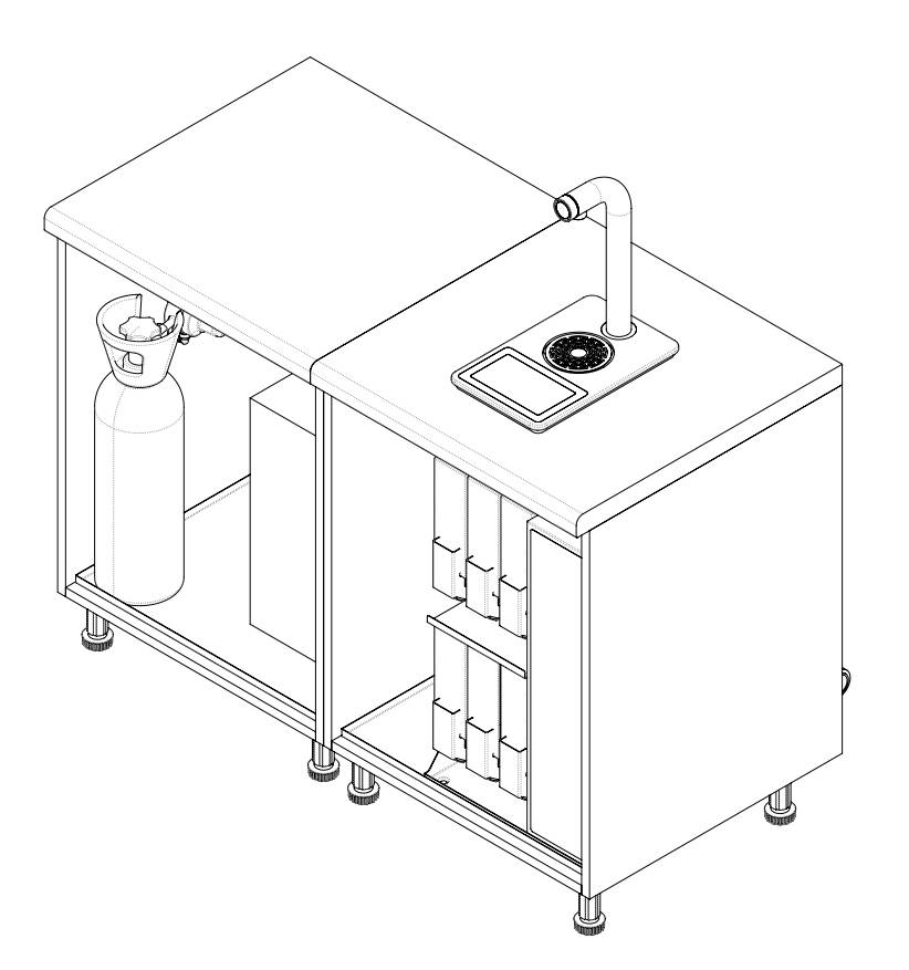 Flavour Tap Nano - Boiling, Chilled, Sparkling & Flavoured Water Tap - Fully Integrated Water Tap System