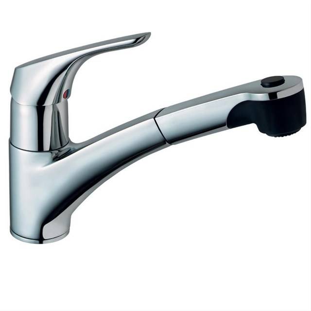 Cerasprint Sink Mixer With Pull Out Spout