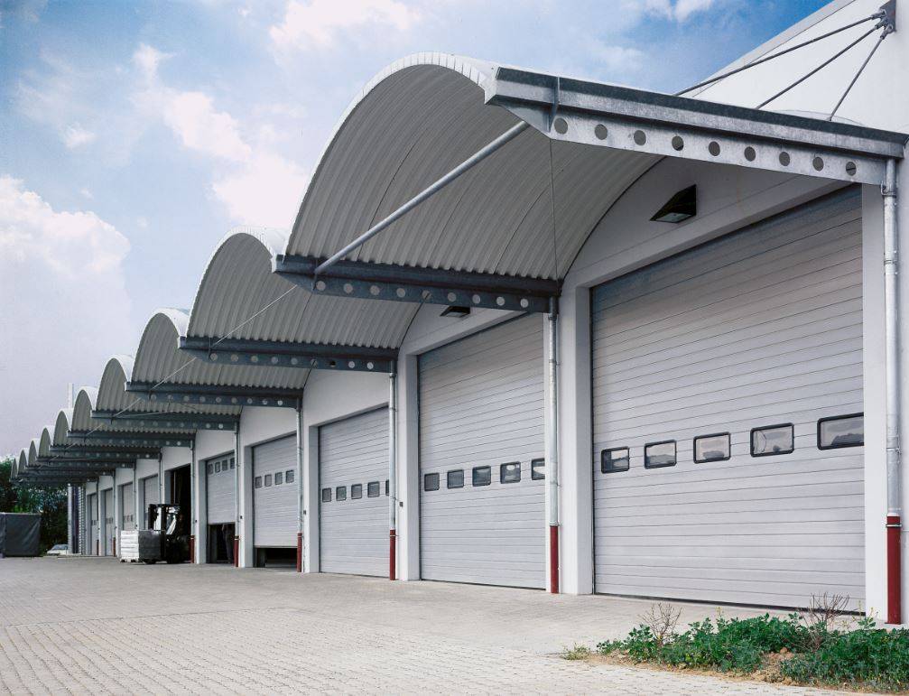 Sectional Door SPU F42 - Compound Glazing Track Type VU
