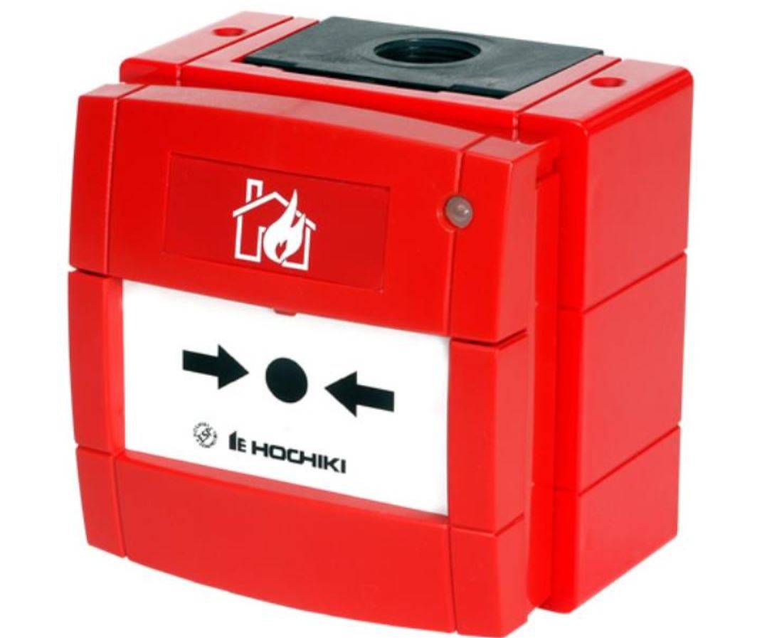 Weatherproof Addressable Call Point With Short-circuit Isolator (Red)