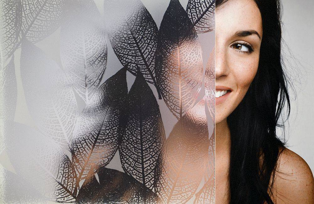SGD-6006 Glazed Leaf Window Film