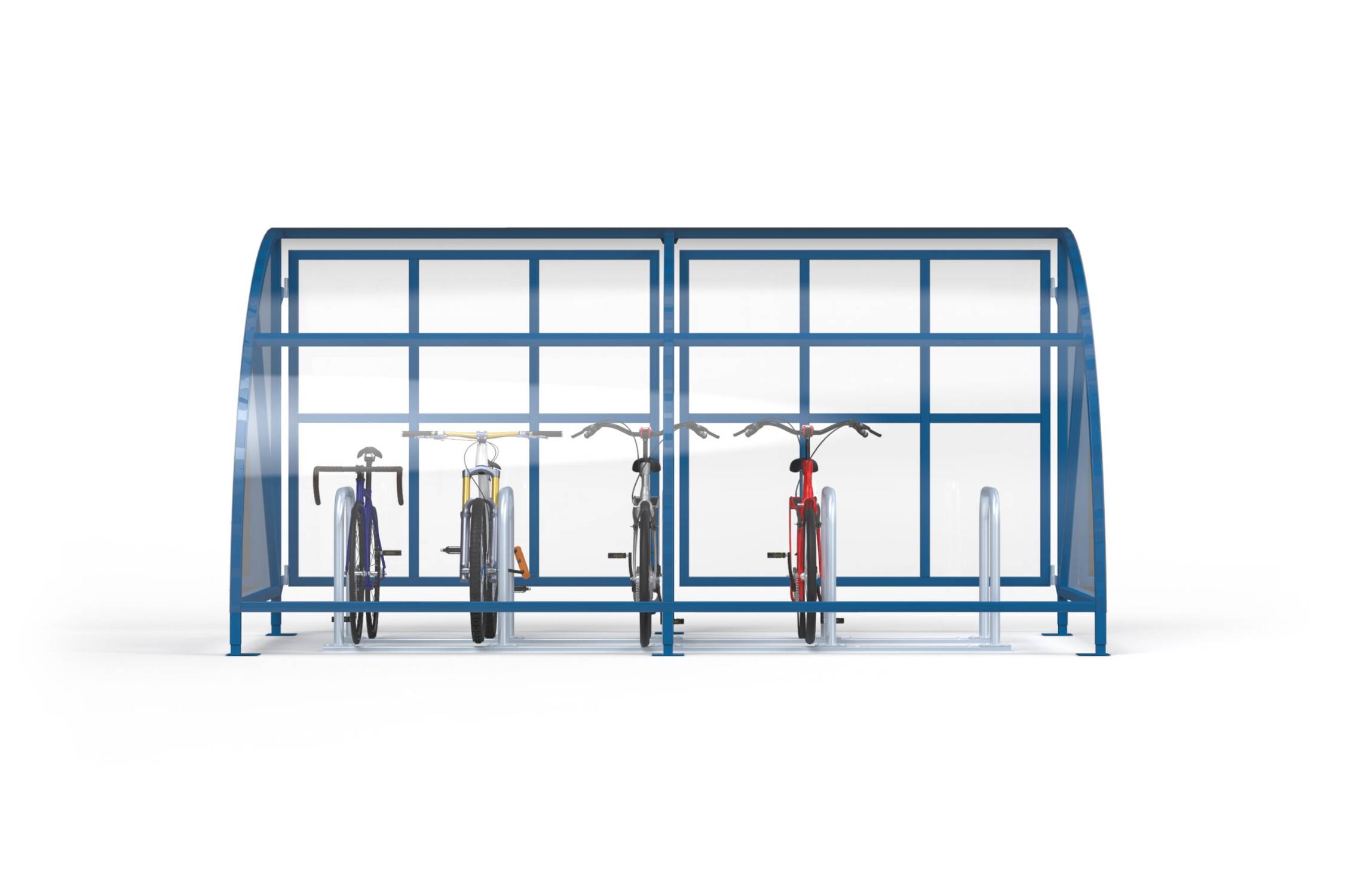 Clear Bike Shelter