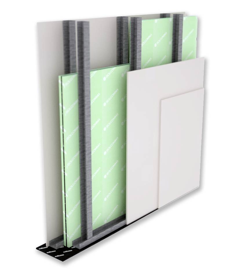 Trywall 40 Thermal Acoustic Insulation Panel - Resilient layer