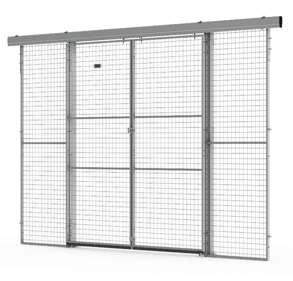 Mesh Warehouse Partition - Mesh Panel Partitioning System