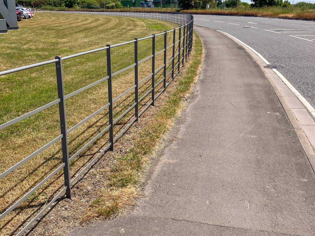 Dovedale Estate Fencing/ Welded Panel Metal Railing