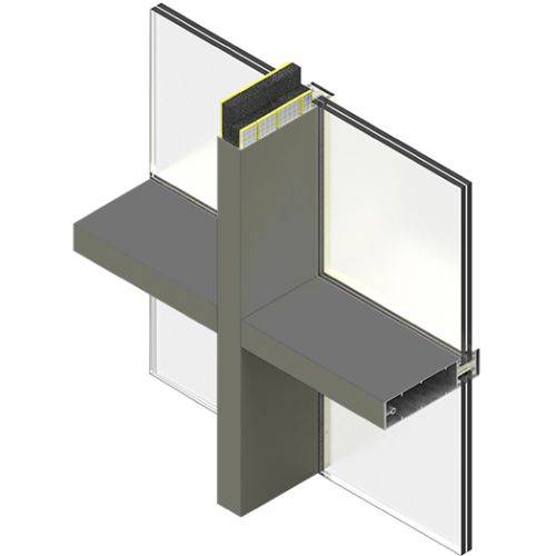 SIDERISE MI Mullion and Transom Inserts for Curtain Walling (formerly Lamaphon Mullion / Transom Inserts)