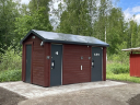 Greenline  - toalett med solceller og integrert tank