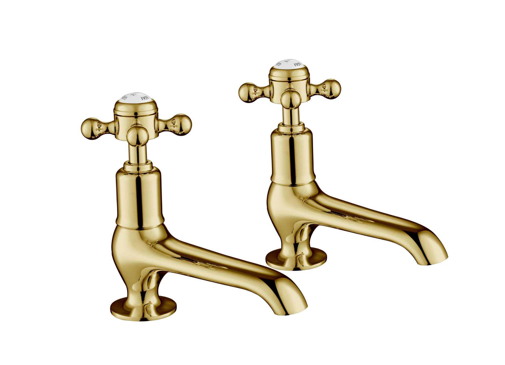 Grosvenor Cross Long Nose Basin Taps