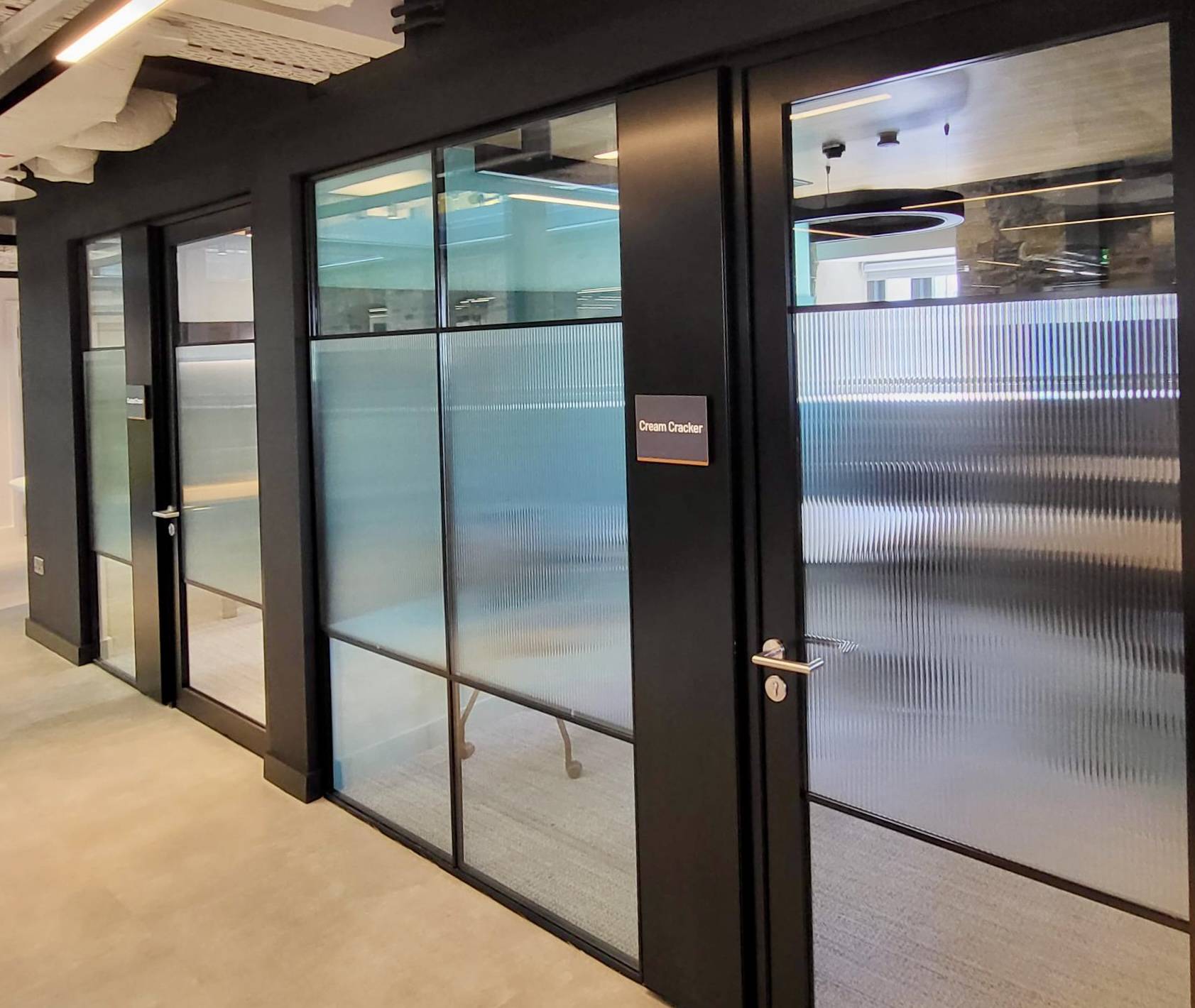 Quartz - Double Glazed 54mm Frameless Acoustic Partition - frameless, glazed, acoustic, 