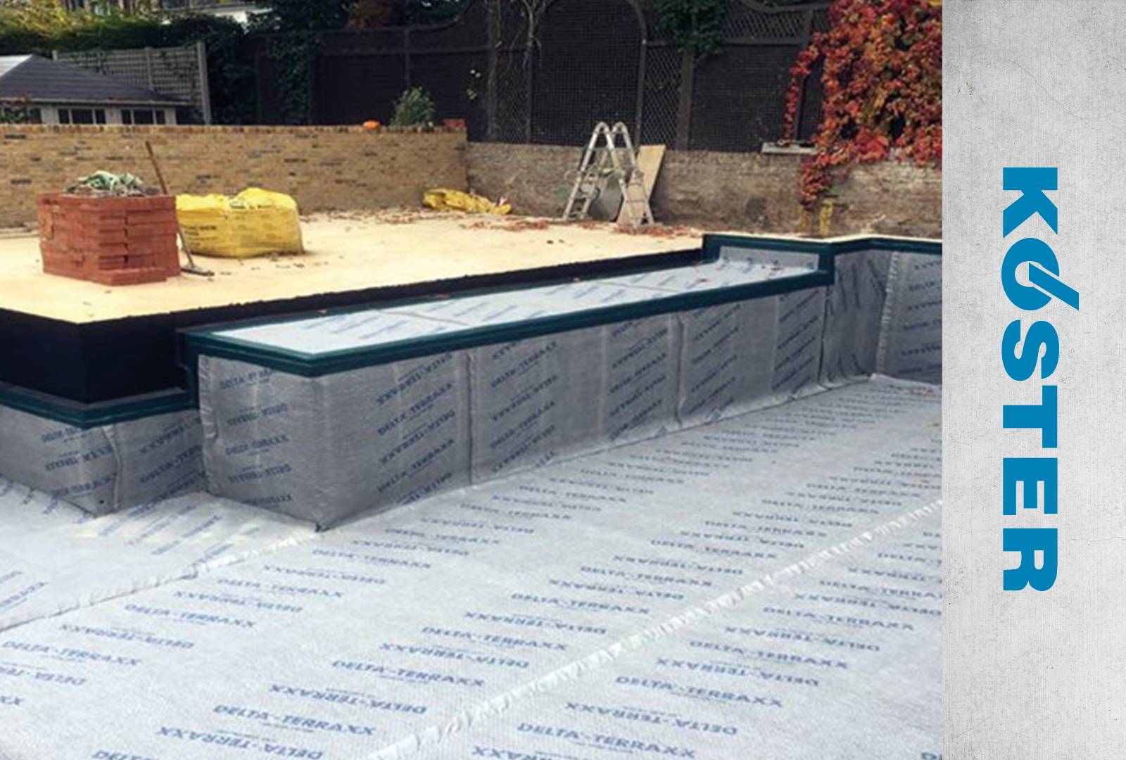 Buried Deck Waterproofing System to BS 8102 2022