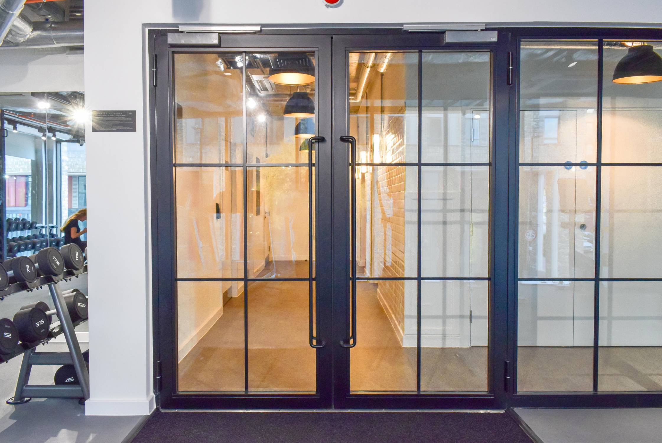 60/60 Technishield 65 Non-Rebated Fire Resistant  Double Door 