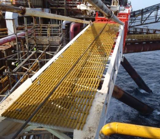 Fibergrate® Pultruded GRP Grating - Walkway Grating