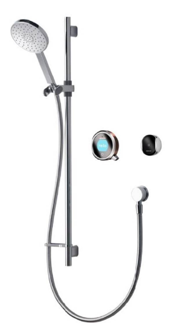 Q - Exposed With Adjustable Head And Bath Overflow Filler High Pressure