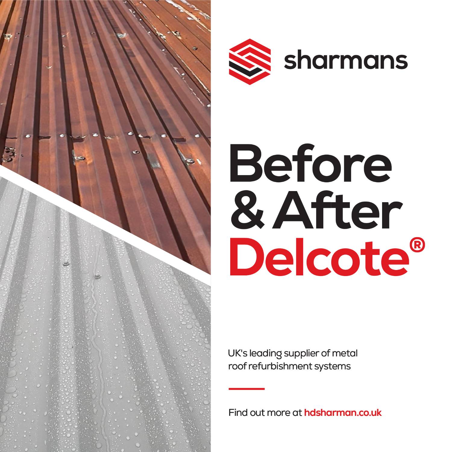 Delcote® 10 Architectural Roof Coating for Metal Roofs (10 Year BBA) - Silicone Roof Coating