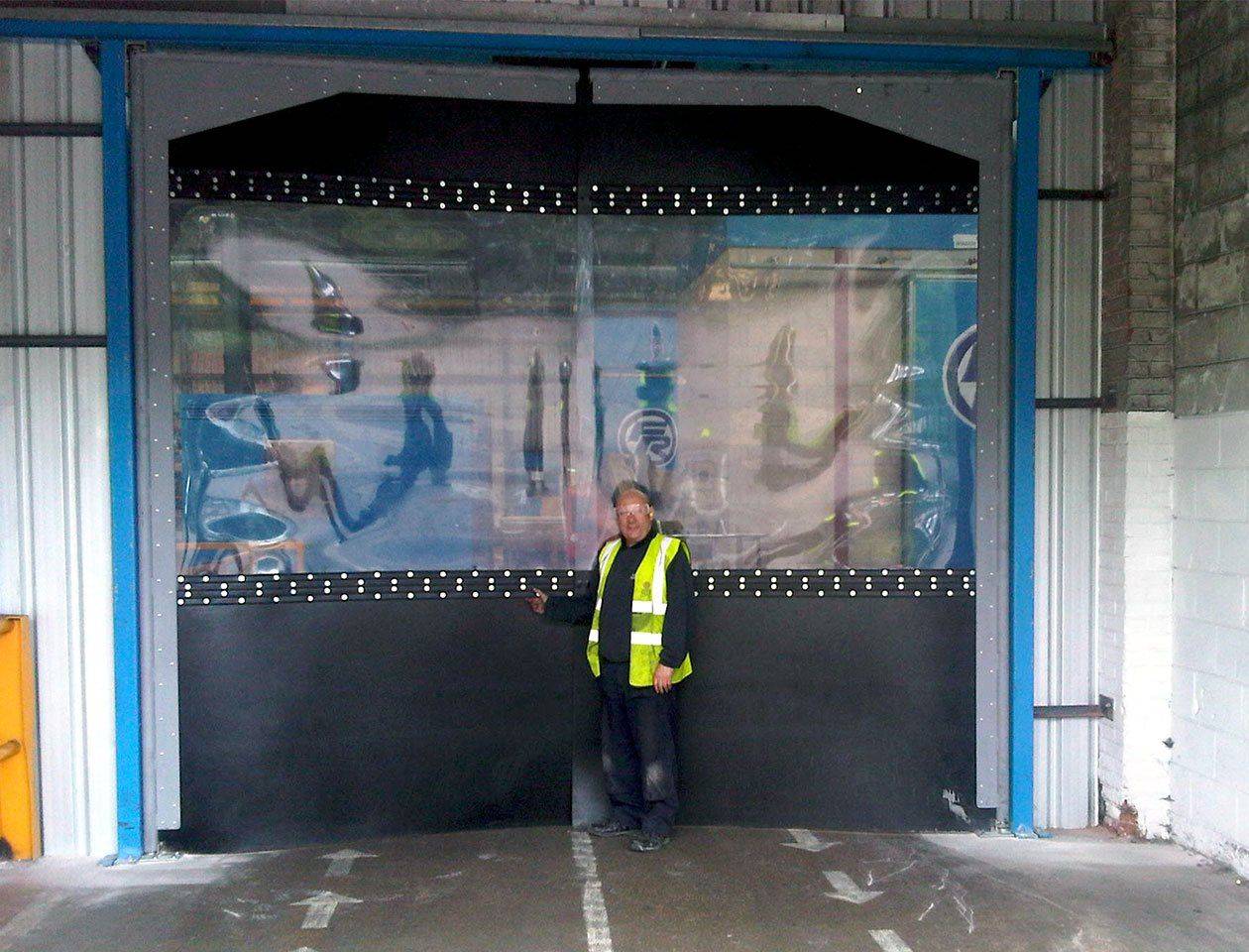 Flexible PVC Crash Doors - PVC Door