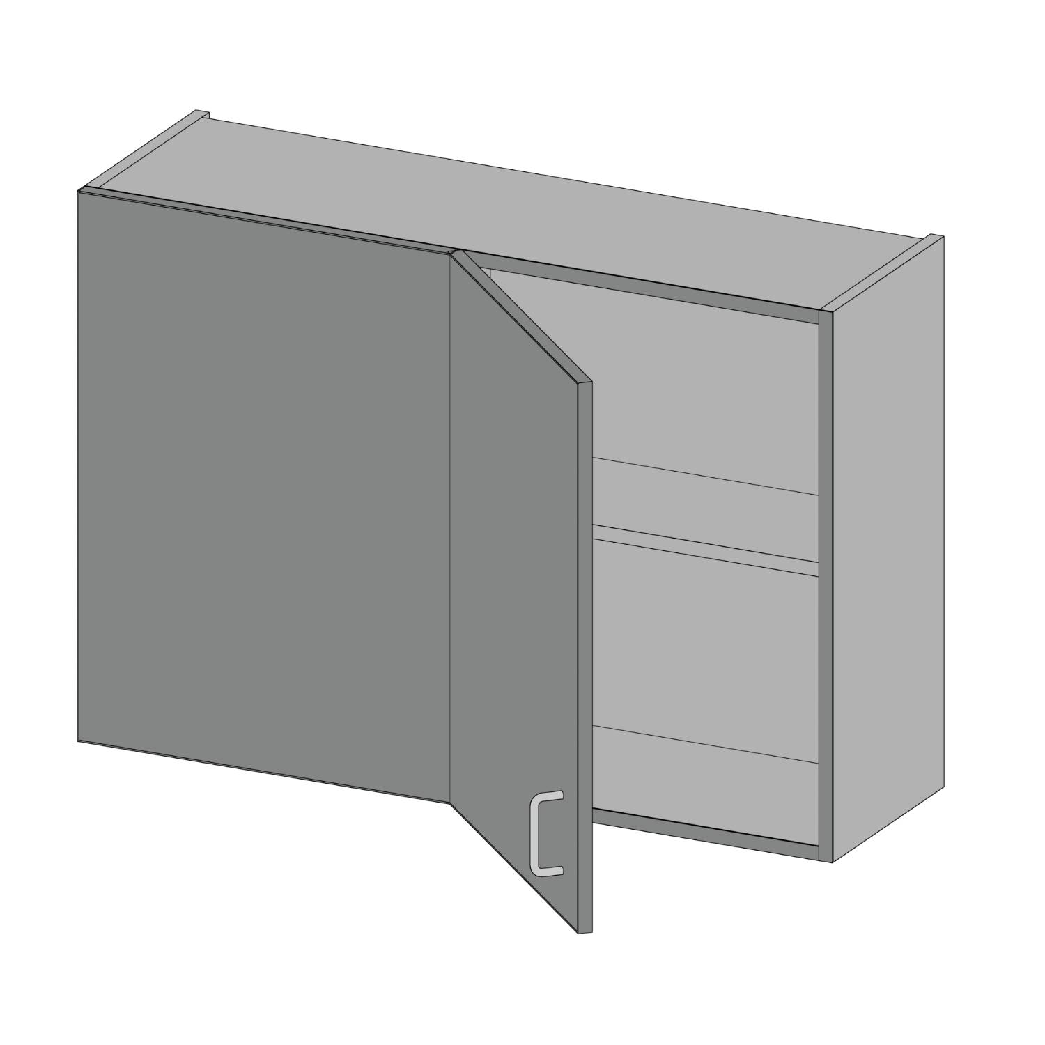 Education Corner Wall Unit 