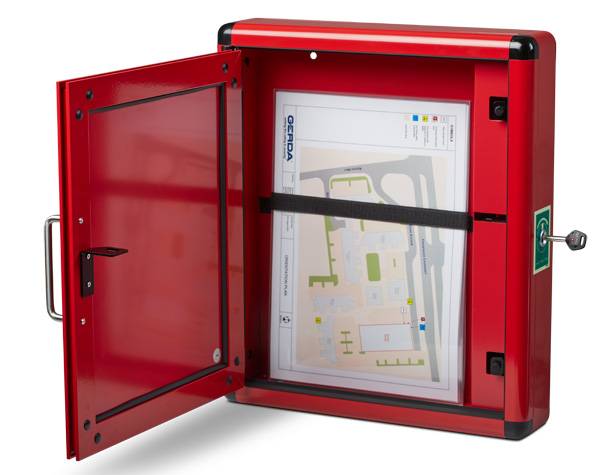 GERDA Standard Premises Information Box™ (PIB)® | Secure Information Box (SIB)