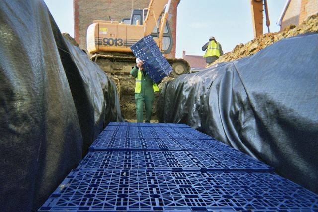 Visqueen High Performance Urban Drainage Geomembrane (HP UDG)